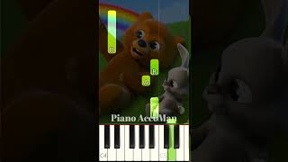🎹🌈 The Rainbow Song – Super Simple Songs Piano Tutorial Short 🌈🎹