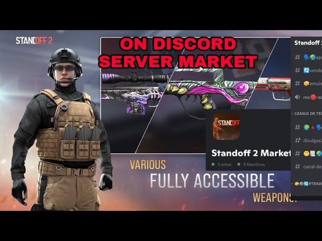 O MELHOR SERVIDOR NO DISCORD DE STANDOFF 2 *sorteios, mix, ranked, eventos,  etc* ‹ P7GOD › 