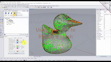 Rhino3DPRINT 2017: Using Auto Fix to Repair a Mesh