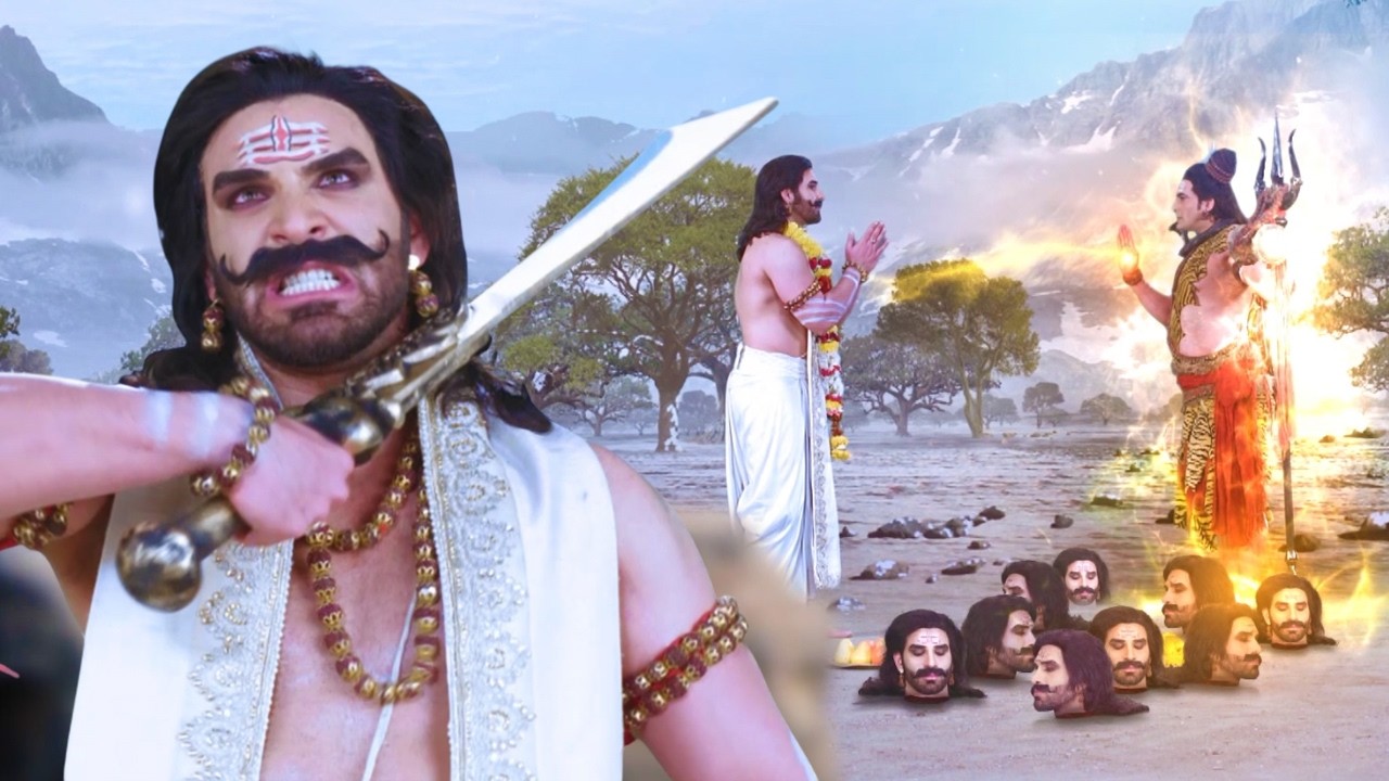 जब दशानन रावण ने महादेव को समर्पित किये अपने सर | Vighnaharta Ganesh