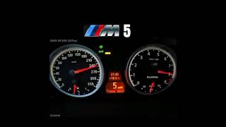 Top Speed Bmw M5 E60 330 Kmh