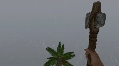 STRANDED DEEP FLYING PALM TREE GLITCH