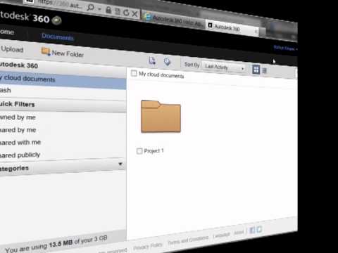 tool new album CAD Management Topics: Autodesk 360 Browser Overview