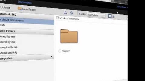 CAD Management Topics: Autodesk 360 Browser Overview