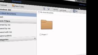 CAD Management Topics: Autodesk 360 Browser Overview