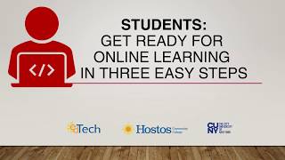 Students: Get Ready For Online Learning In Three Easy Steps