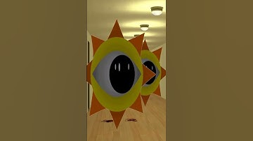 Mr Sprunki Sun Nextbot Family in Liminal Hotel