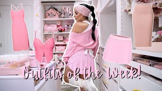 🎀 GIRLY 🎀 OUTFITS OF THE WEEK 2023 ft Halara clothing try on Haul