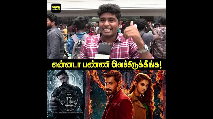 Day 2️⃣ Demonte Colony 2 Public Review In Tamil | Demonte Colony 2 Movie Review | Arulnithi