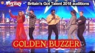 Donchez bags a GOLDEN BUZZER with his Wiggle and Wine! | Auditions | BGT 2018 By YRS tainment