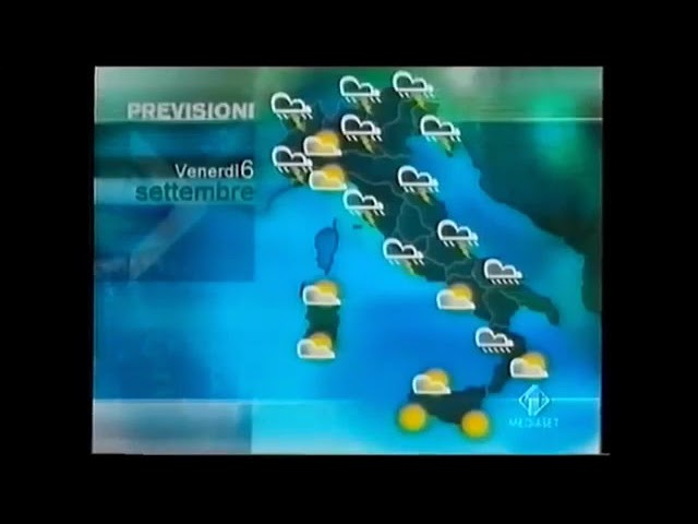 Meteo Italia 1 - 6 Settembre 2003