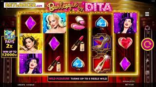 Burlesque by Dita (Aurum/Microgaming) Slot Demo