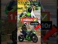 Raja dc  1 million subs surprise zx10r really  motonboy rajadc zx10r newbike