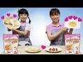 Nhật Ký An An Ở Nhà Tránh Dịch: Thi Trang Trí Bánh Rán Chống Cô Vy Với Chị 💎 AnAn ToysReview TV 💎