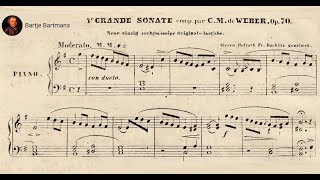 Carl Maria von Weber - Piano Sonata No. 4, Op. 70 (1822)