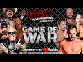 Ccw alive wrestling episode 1132 game of war feat gangrel meto ariel levy fonzie vinicious