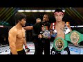 PS5 | Bruce Lee vs. Fighter Sasiprapa (EA Sports UFC 4)
