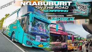 [TUNGGAL JAYA JUPITER MELIBAS HABIS SEMUA UNIT KONVOI!!!]  NGABUBURIT ON THE ROAD PART 1
