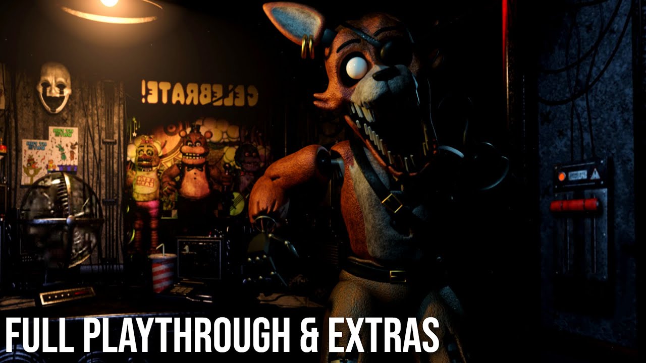 Five Nights at Freddy's Plus Fan-Made Full Walkthrough Night 1-5 +