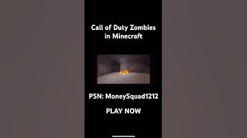 Call of Duty Minecraft Zombies Official Reveal Trailer