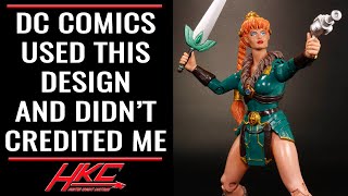 Injustice vs MOTU LIEUTENANT ANDRA custom action figure by Hunter Knight Customs