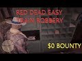 Red Dead Redemption 2: Perfect train robbery no bounty easy method