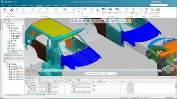 Siemens Tecnomatix Process Simulate Example of Robot Painting