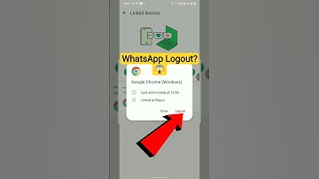 WhatsApp Logout Trick 2025 | WhatsApp se Logout Kaise Kare | Hidden Secret 😱