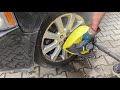 T-Racer rims washing! With only water &amp;  karcher foot