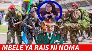 NI NOMA TUKIO ALILOFANYA MKUU WA MAJESHI mbele ya RAIS SAMIA aweka SIME kwenye MADHIMISHO YA MASHUJA