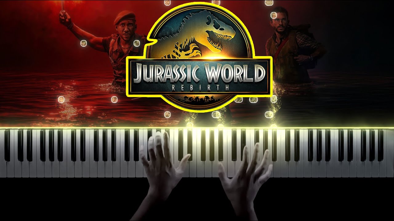 Jurassic World Rebirth - Sailing Away (Piano Cover) + Sheet Music Jurassic World Rebirth - Sailing Away (Piano Cover) + Sheet Music