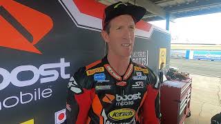 We spoke to Wayne Maxwell following the Alpinestars Superbike Timed Practice session