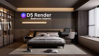 How to Create Realistic Interior Design in D5 Render | Beginner Tutorial