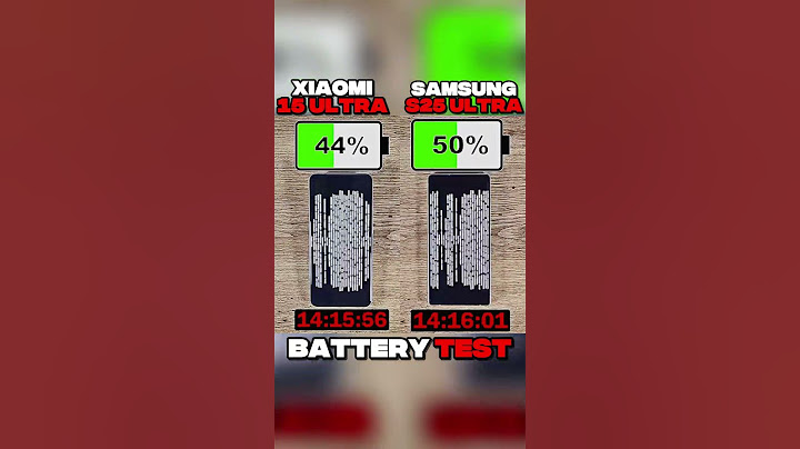 XIAOMI 15 ULTRA VS SAMSUNG S25 ULTRA BATTERY 🔋 TEST !!