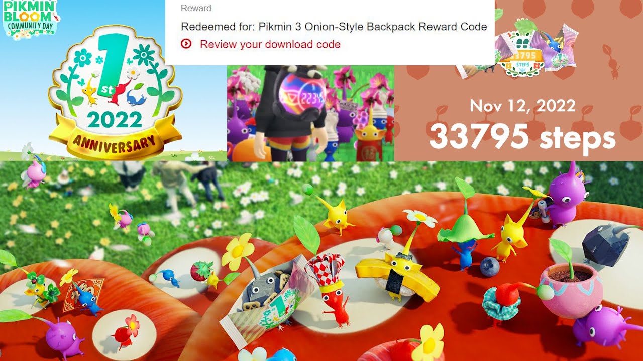 Pikmin Bloom events for Halloween 2023