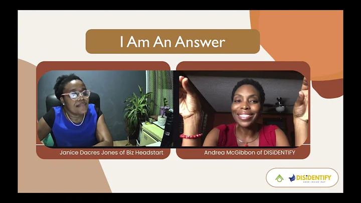 'I Am an Answer' - Talk with Janice Dacres Jones (...