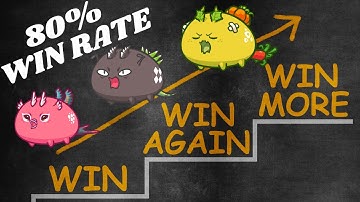 BEST AXIE TEAM for beginners? 80% win rate, 2000MMR+