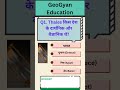 Thales किस देश के दार्शनिक और वैज्ञानिक थे? #geography #thales #geographymcq