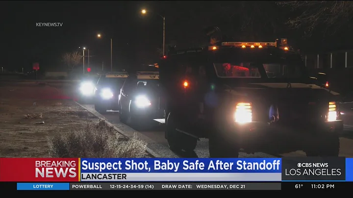 Daylong standoff ends in Lancaster after deputies shoot suspect