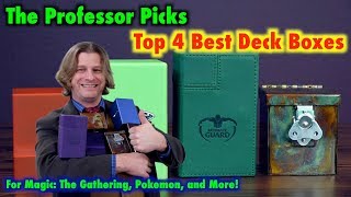 Top 4 Best Deck Boxes For Magic: The Gathering, Pokemon, and Standard Sized Trading Card Games
