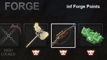 Infinite forge points in real match... Roblox Bedwars