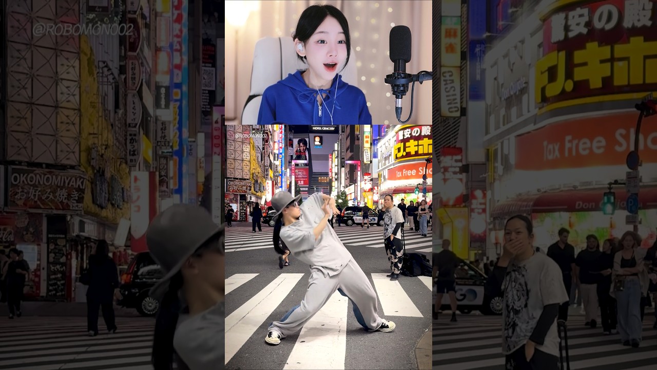 일본의 유명한 거리에서 디기디기가 나오면?! 로봇 댄서의 신기한 퍼포먼스 ㄷㄷㄷ #dance