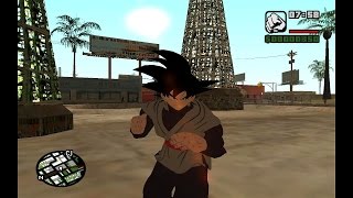 Black Goku - Dragon Ball Super Mod GTA San Andreas