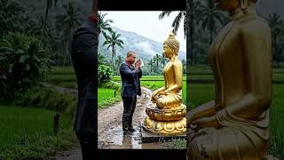 Glorious virtuous deeds blooming from the mud #buddhalight  #lordbuddha #shortsvideo