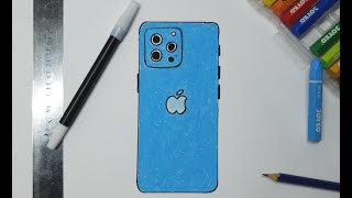 CARA MENGGAMBAR HP UNTUK ANAK TK