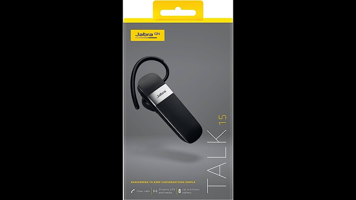 Hướng dẫn sử dụng tai nghe bluetooth jabra talk năm 2024