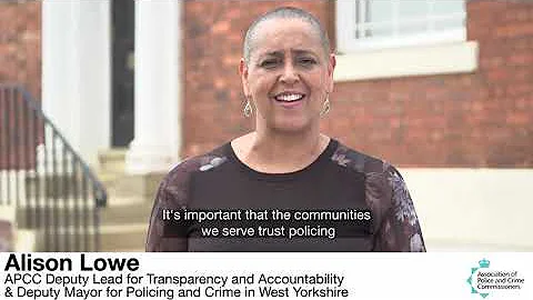 Alison Lowe, APCC Deputy Lead for Transparency & A...