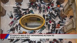 Hundreds of students walk out of Colorado schools to protest gun violence