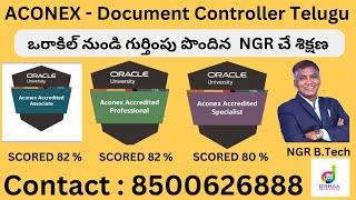 ACONEX TRAINING -DOCUMENT CONTROLLER TELUGU
