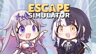 Escape Simulator | Test Our Genius! How High is our IQ? with @KosekiBijou